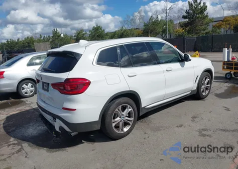 2021 BMW X3 Sdrive30I from USA, damaged, VIN 5UXTY3C02M9H75132